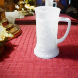 *** Federal *** MILK GLASS STEIN ~ 50's